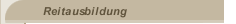 Reitausbildung